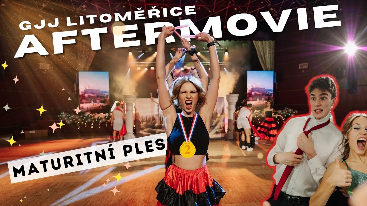 🔥 Aftermovie z plesu 🏆 4.B 2024 GJJ Litoměřice 📣 Olympijské hry