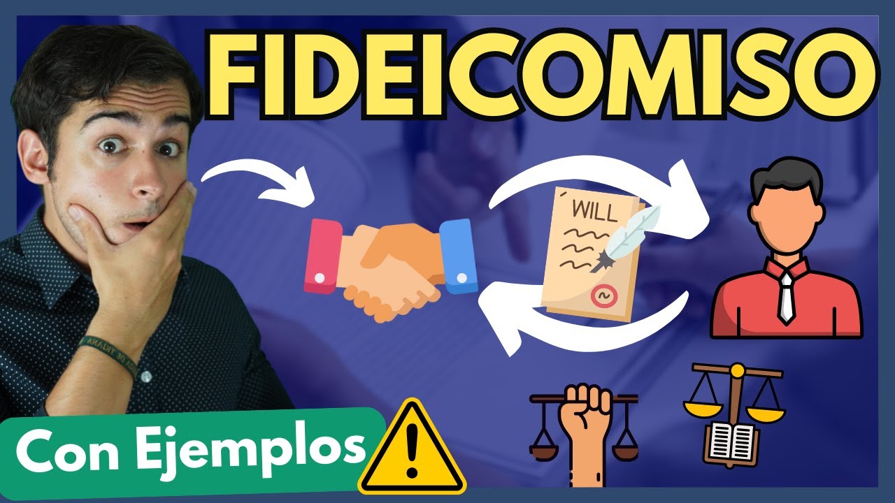🔵  FIDEICOMISO TESTAMENTARIO【TODO 😱 con EJEMPLOS en MINUTOS】