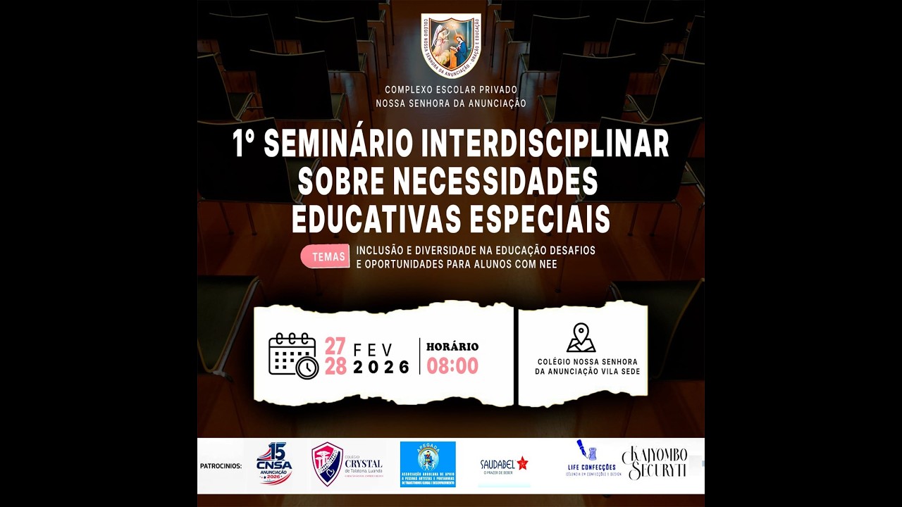 1º DIA DO SEMINÁRIO INTERDISCIPLINAR SOBRE NECESSIDADES EDUCATIVAS ESPECIAIS