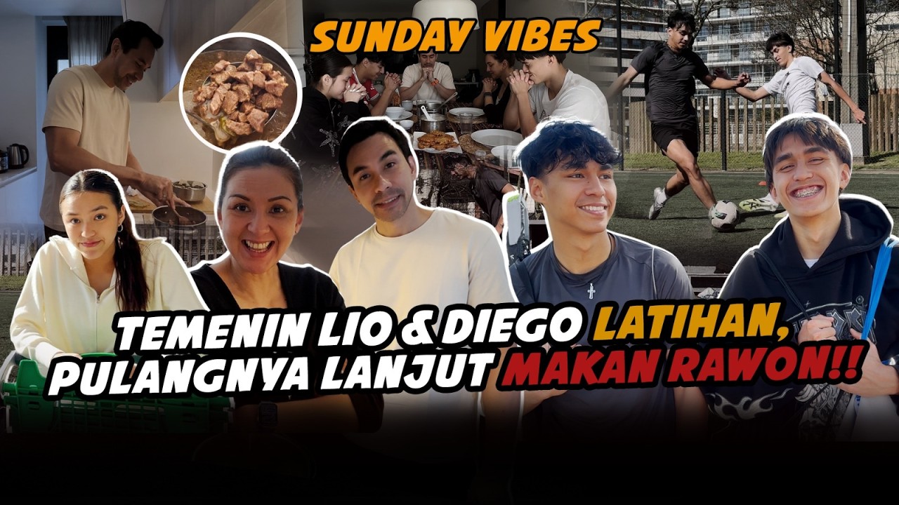 MAMA & CHUBBY GROCERIES DAY! DIEGO COBAIN MAKAN RAWON PERTAMA KALI!! 