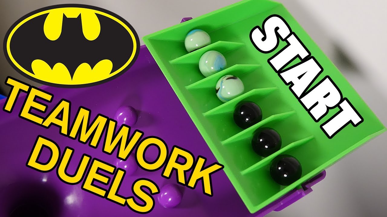 Гонка за шариками: захватывающие командные поединки: Бэтмен против Джокера