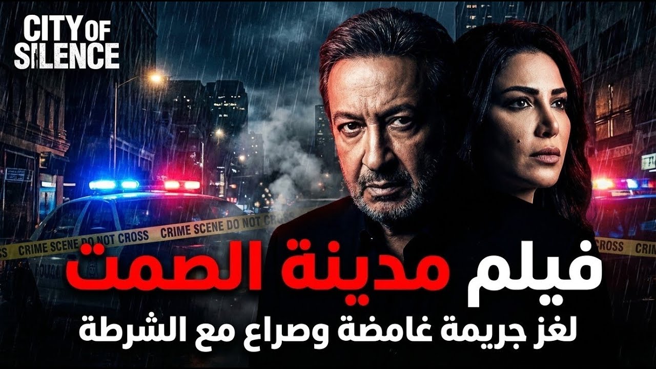 فيلم مدينة الصمت بطولة نور الشريف ونيللي لغز جريمة غامضة وصراع مع الشرطة