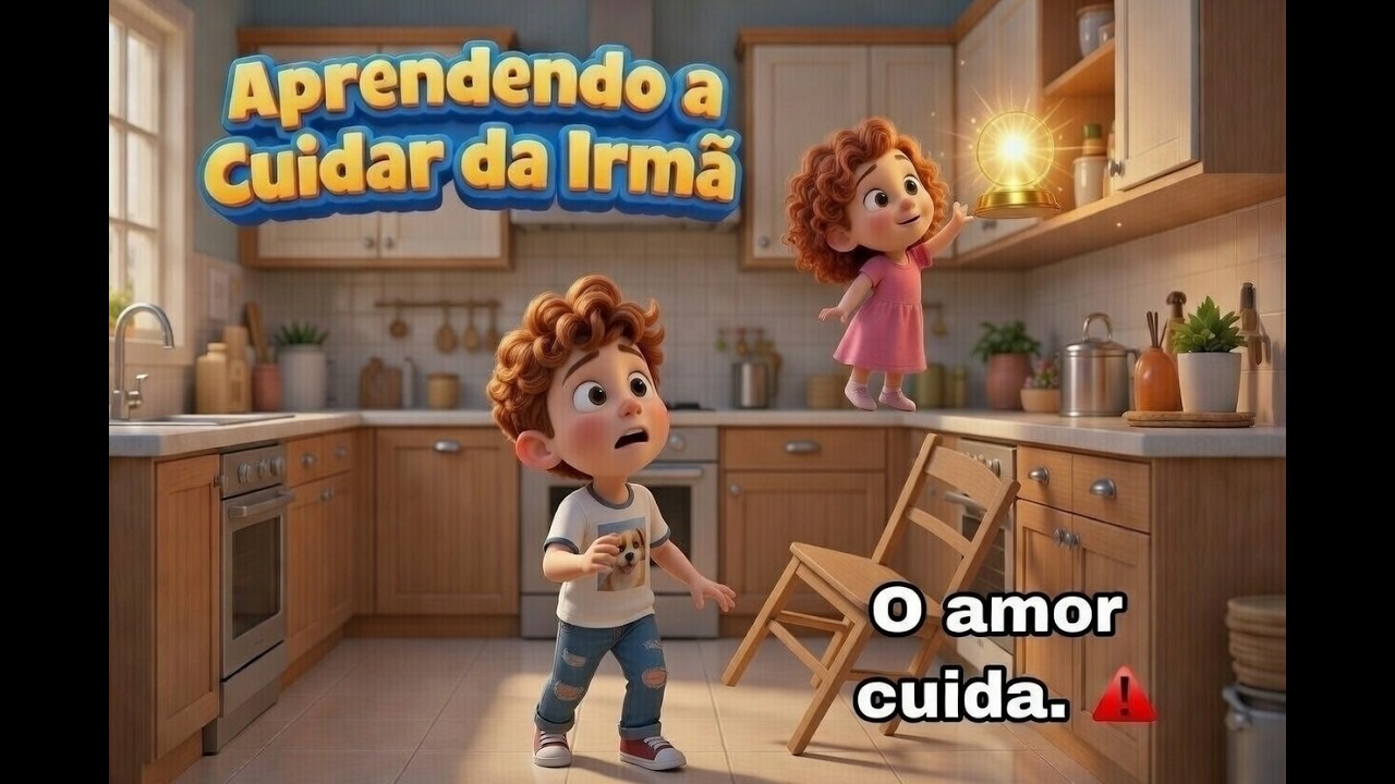 Como fazer o irmão cuidar da irmazinha- lição infantil - educação infantil