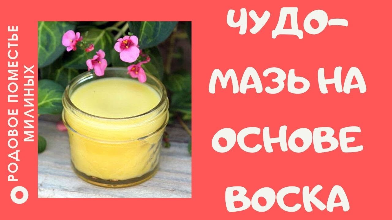 Чудодейственная мазь на основе пчелиного воска и желтка