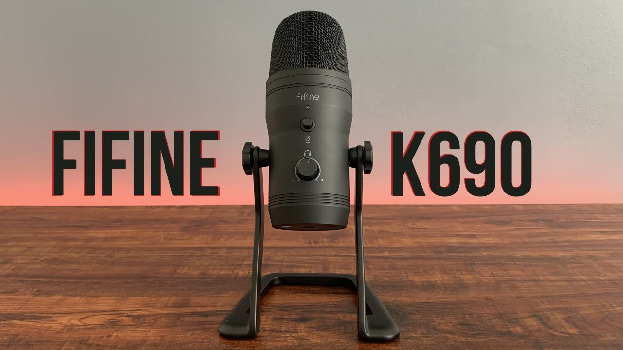 FIFINE K690 Microphone Review - The Best New Multipurpose USB Mic!