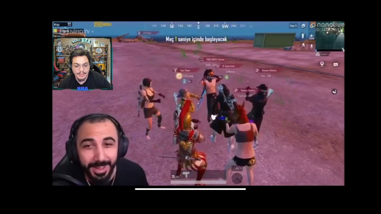 BRA - MEZARCI VE BARIS G KAVGA'SINI İZLİYOR