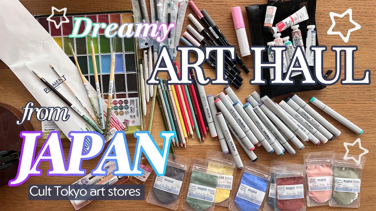 A Dreamy Art Haul from JAPAN!