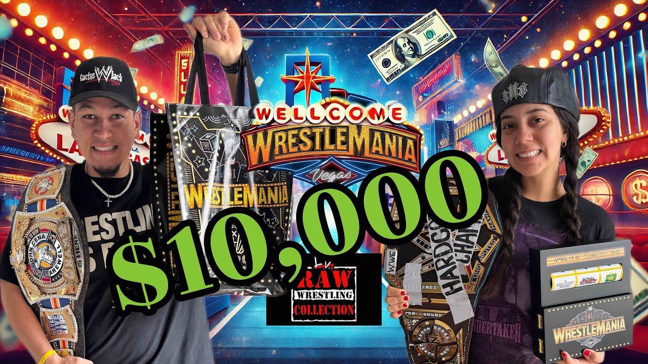 МЫ ПОТРАТИЛИ 10 000 ДОЛЛАРОВ НА WRESTLEMANIA 41