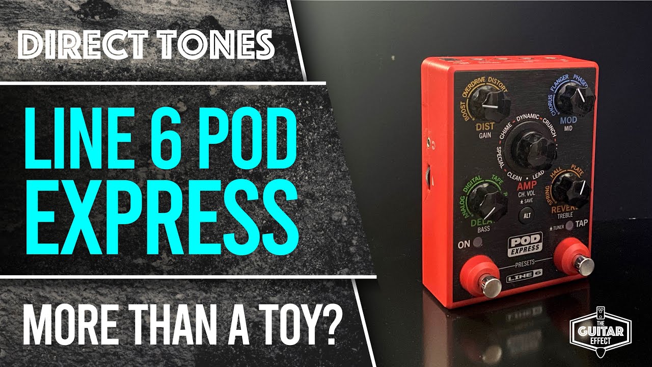 Line 6 Pod Express. Это полноценная концертная установка или просто инструмент для домашних репет...