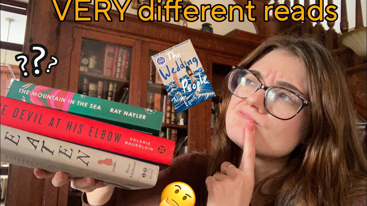 I read 4 VERY different books in January … and I have thoughts