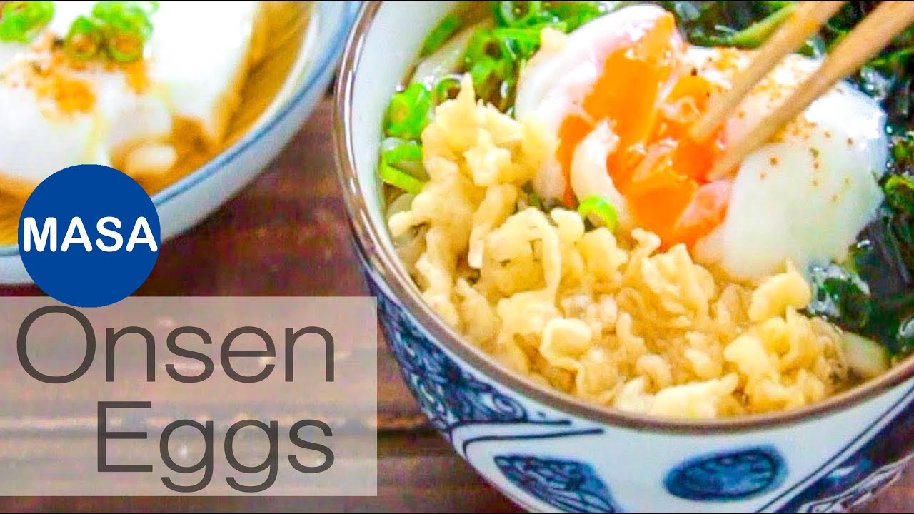 溫泉蛋/Onsen Eggs |MASAの料理ABC