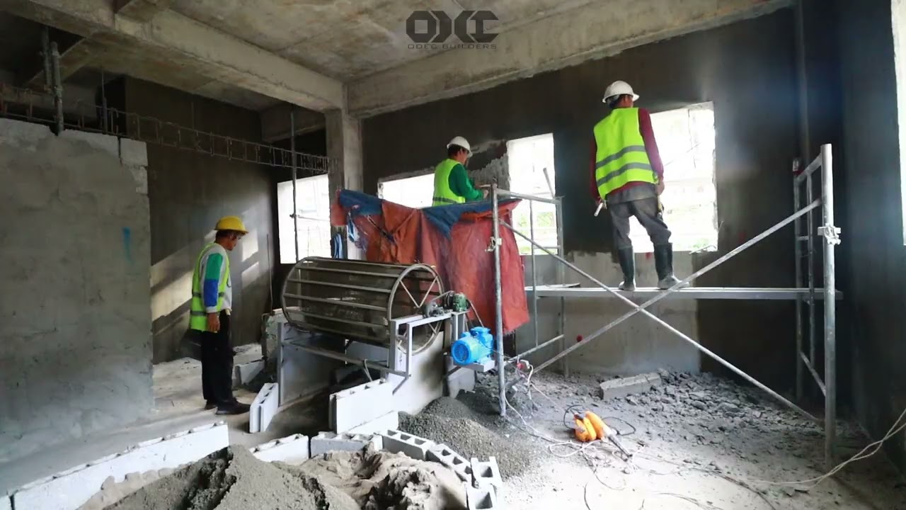 Construction Ambience ASMR : 2-Story Residence with Basement – Ongoing Structural Works! 🏡🏗️ Part 12