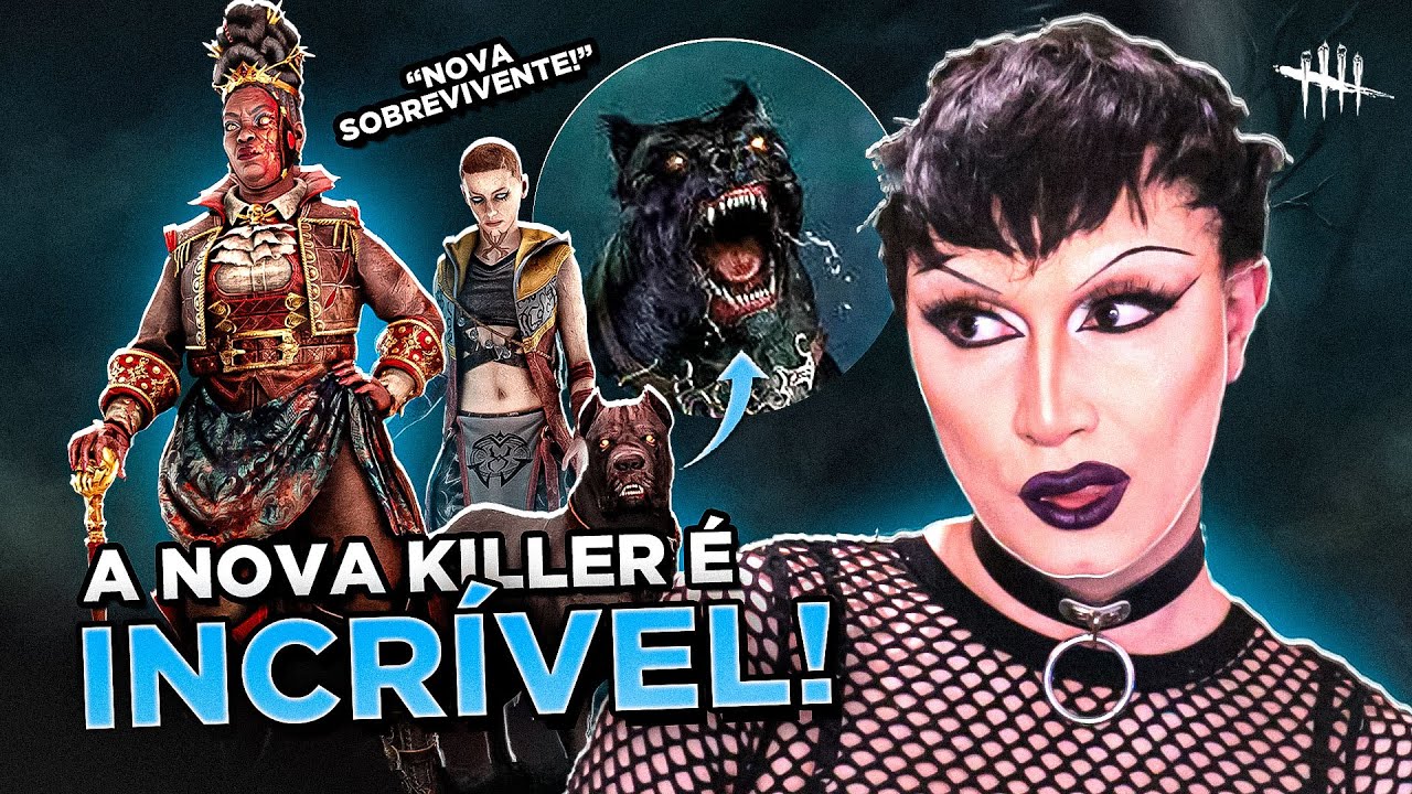 A MESTRA DA MATILHA É A NOVA KILLER NO DEAD BY DAYLIGHT! (Perks, Mori, Mapa e Mais...)