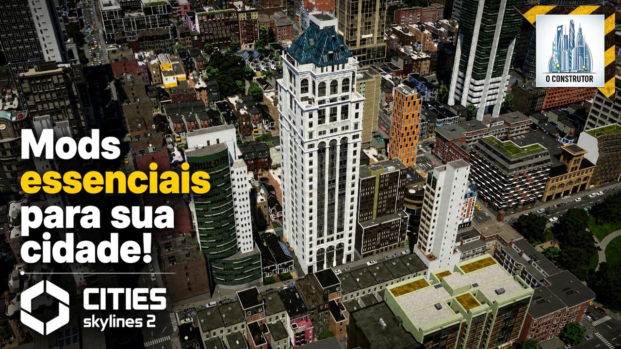Mods essenciais para sua cidade em 2025 - Cities:Skylines 2 #citiesskylines2 #tutorial