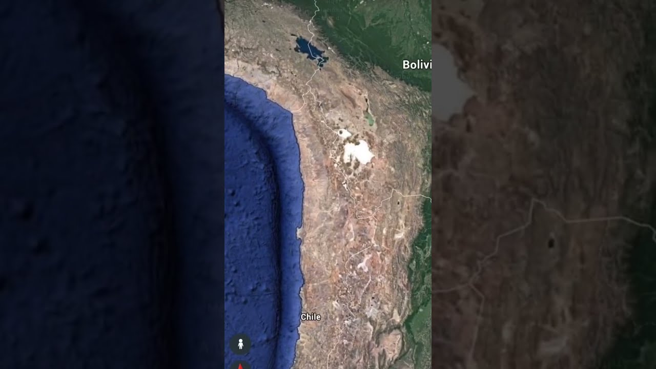 The Tarapaca Giant 😮😱 Scary Things Found On Google Earth #shorts