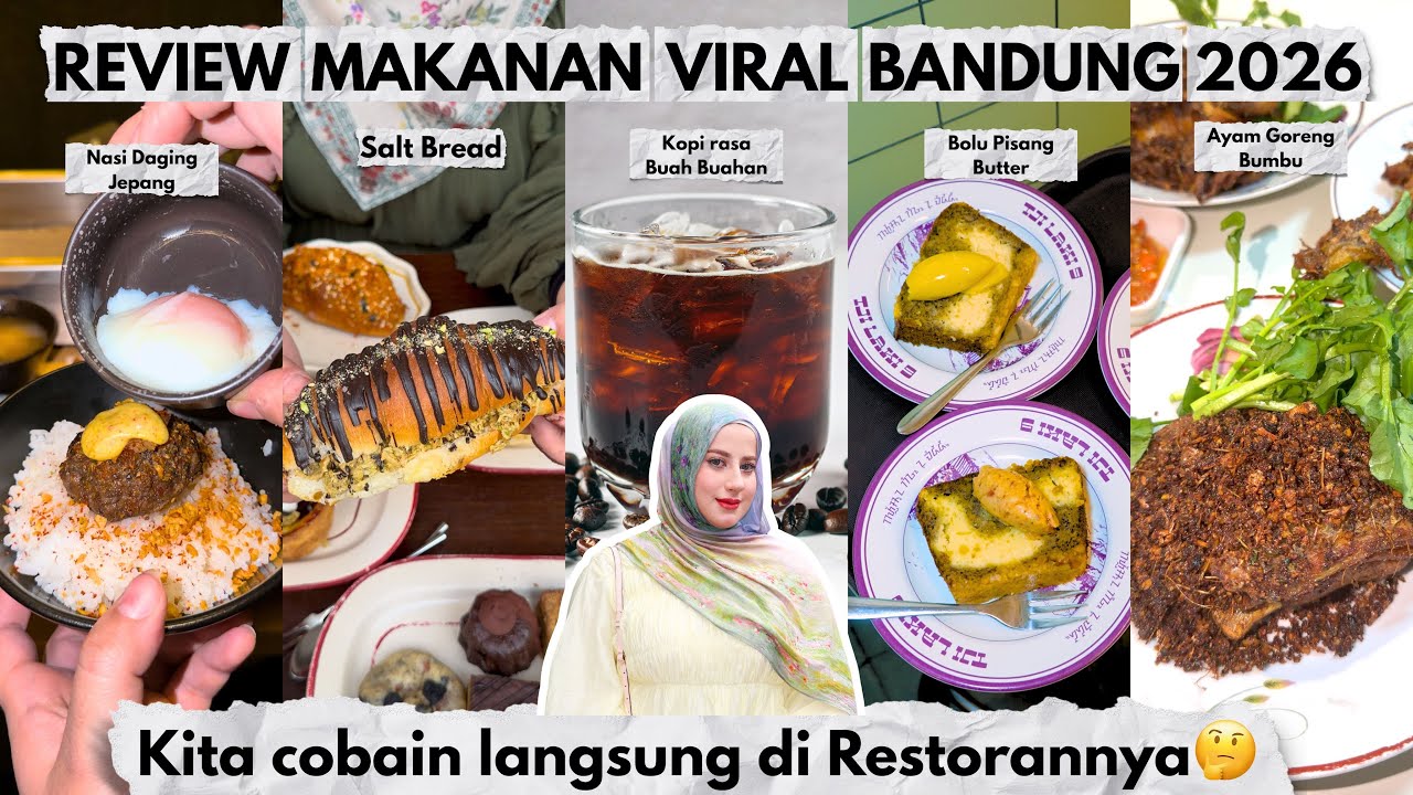 TASYI REVIEW MAKANAN VIRAL BANDUNG – JANGAN BELI SEBELUM NONTON INI! 😱