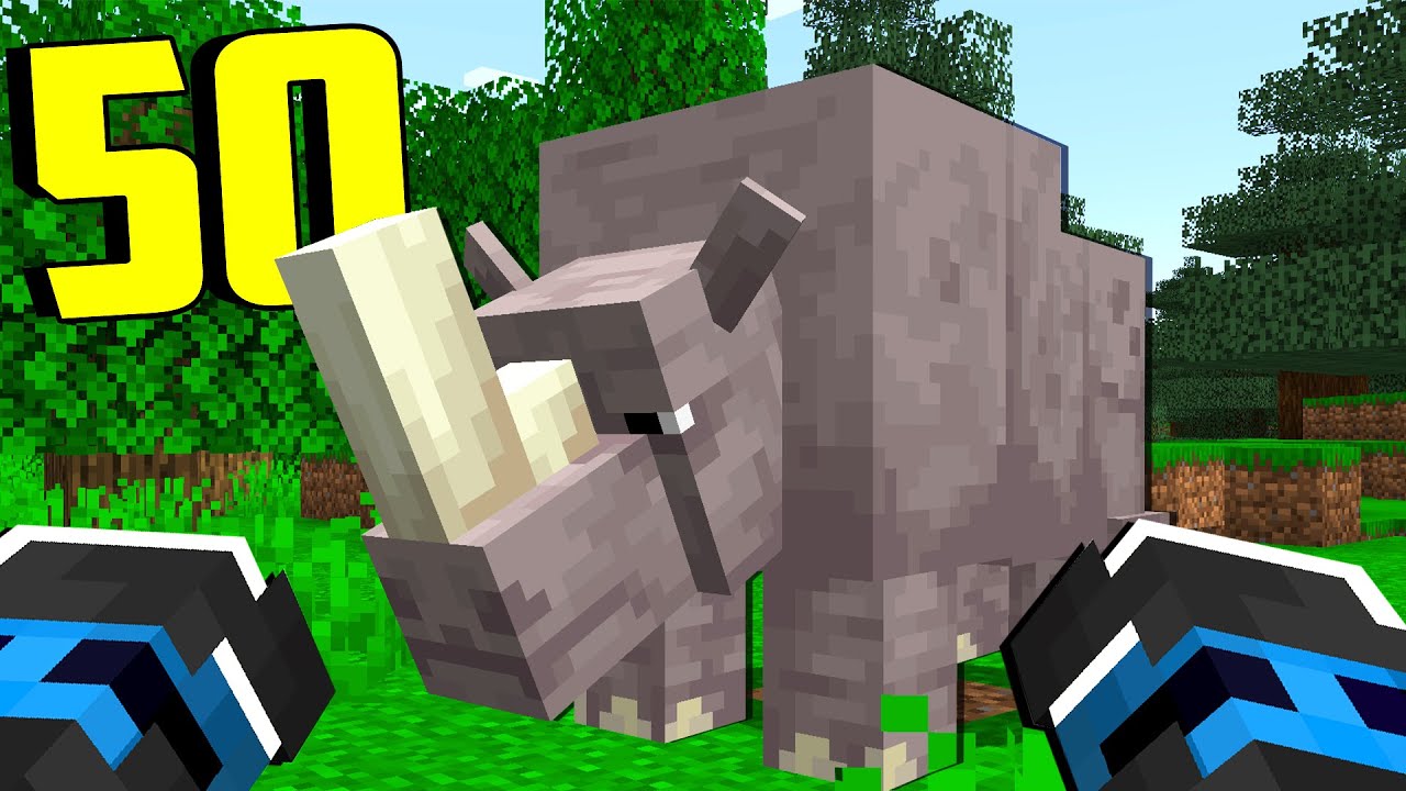 HO AGGIUNTO 50 NUOVI ANIMALI SU MINECRAFT - ITA
