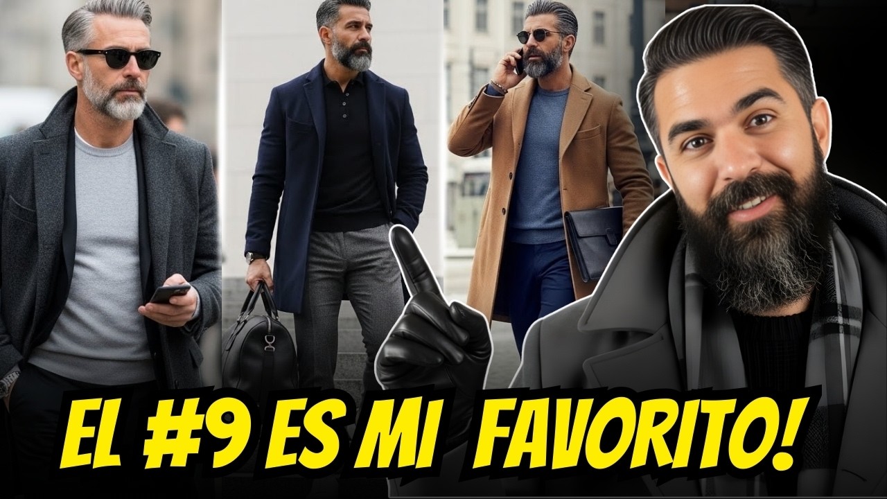 Outfits de Invierno Para Hombres 40+ Que Te Harán Verse Impecable