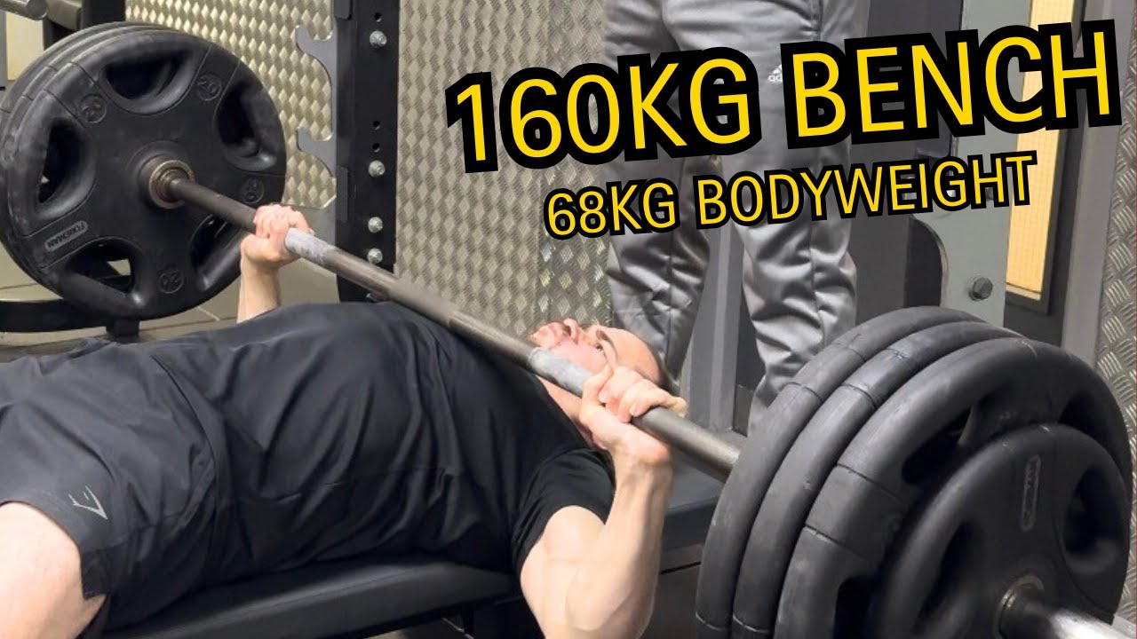 How I Built a 160kg Bench PR at 68kg Bodyweight (Exact Method I Used)