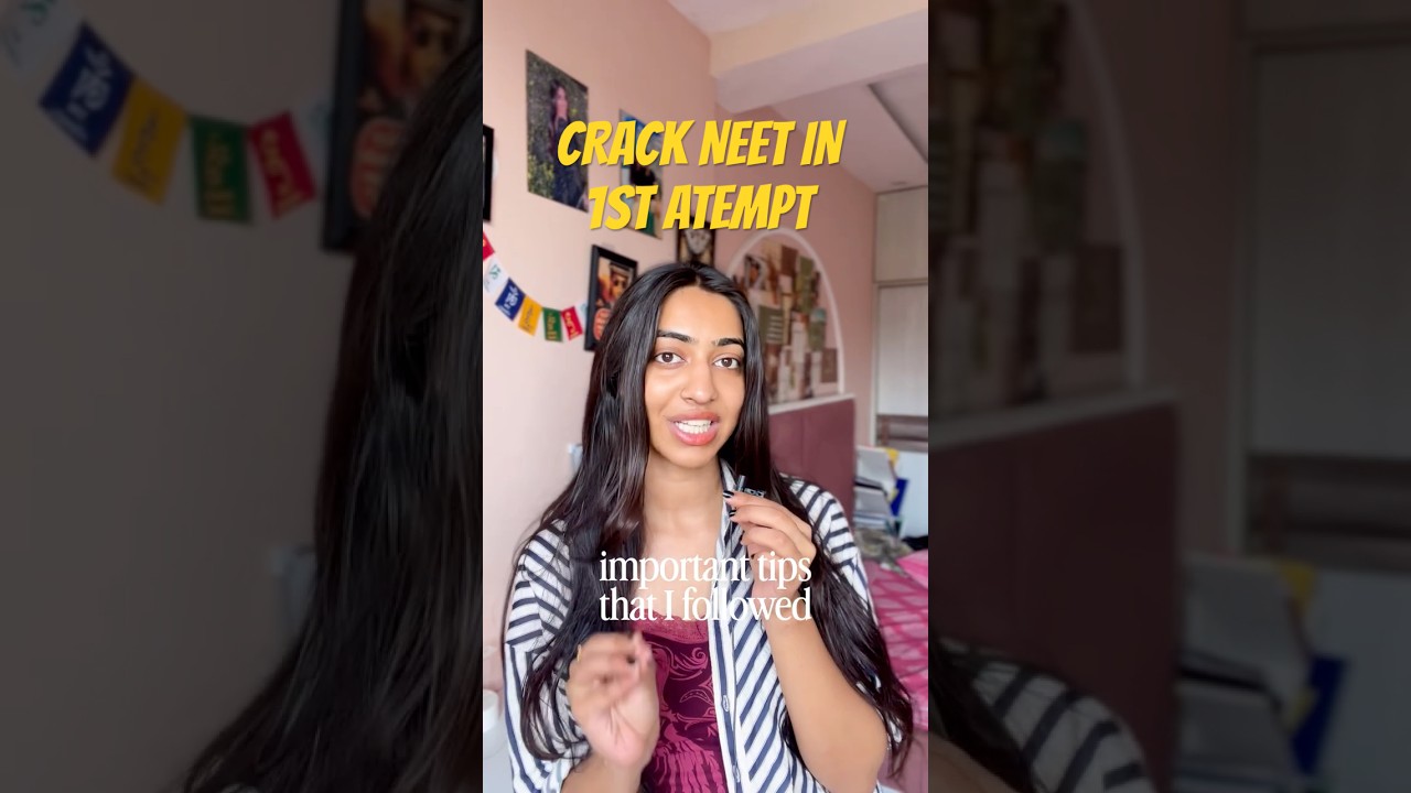 Crack NEET in 1st attempt #Neet2027