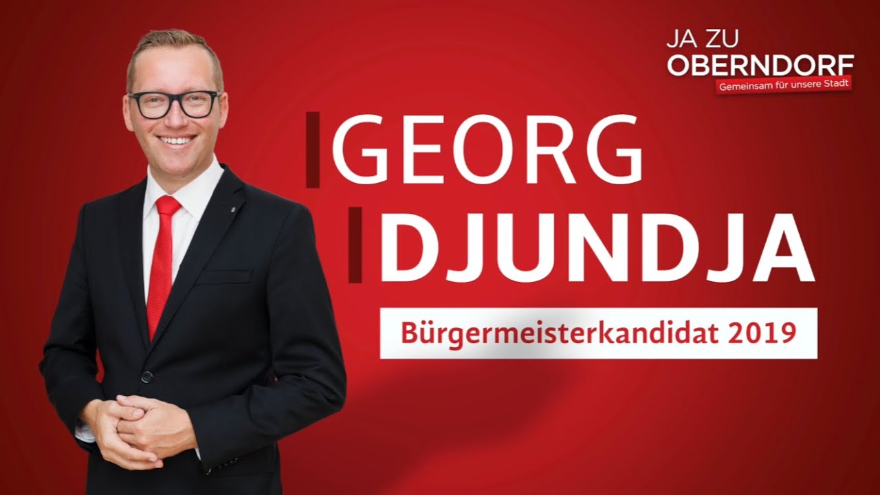 Georg Djundja - B&uuml;rgermeisterkandidat 2019