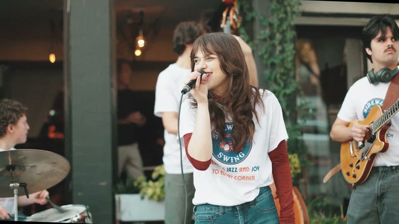 Sidewalk Swing NYC | Live Jazz Performance with Ava Preston | Filmed by Gabriel Awan Studios