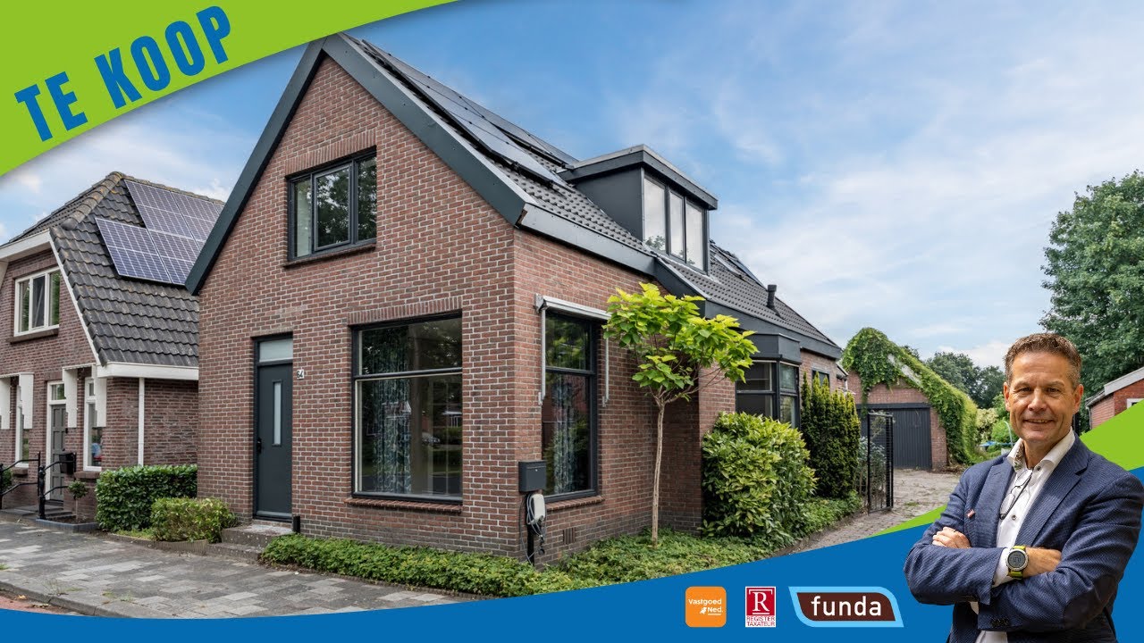 Te Koop!  - Vrijstaande woning, H.J. Kniggestraat 64, Stadskanaal