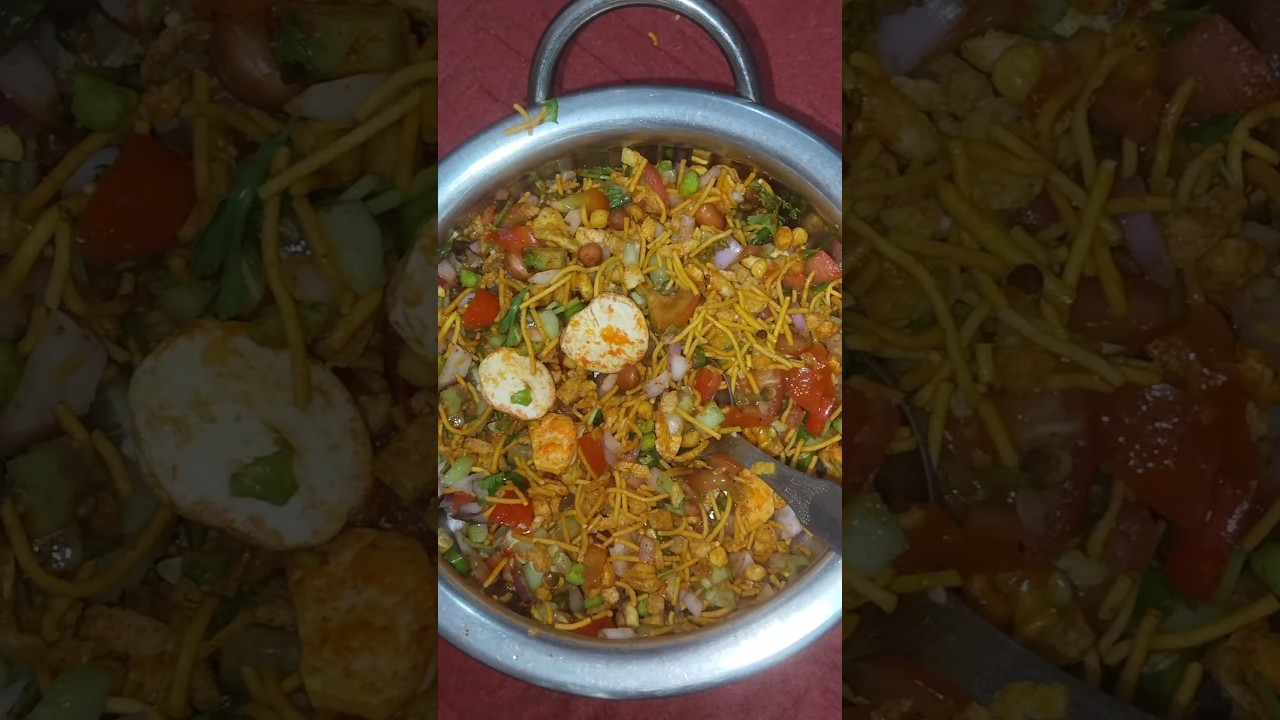 Namkeen Masala chaat recipe#shorts#snacks#namkeen#chaat