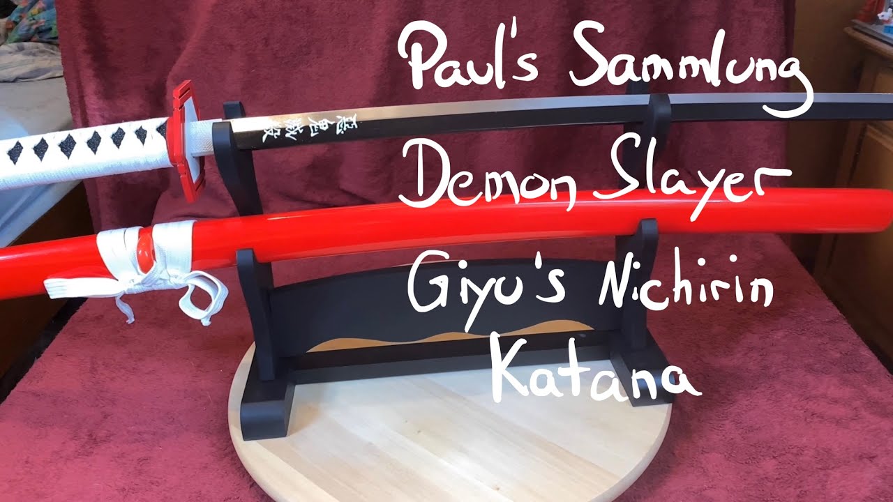 Demon Slayer - Giyu’s Nichirin Katana - Unboxing und Review
