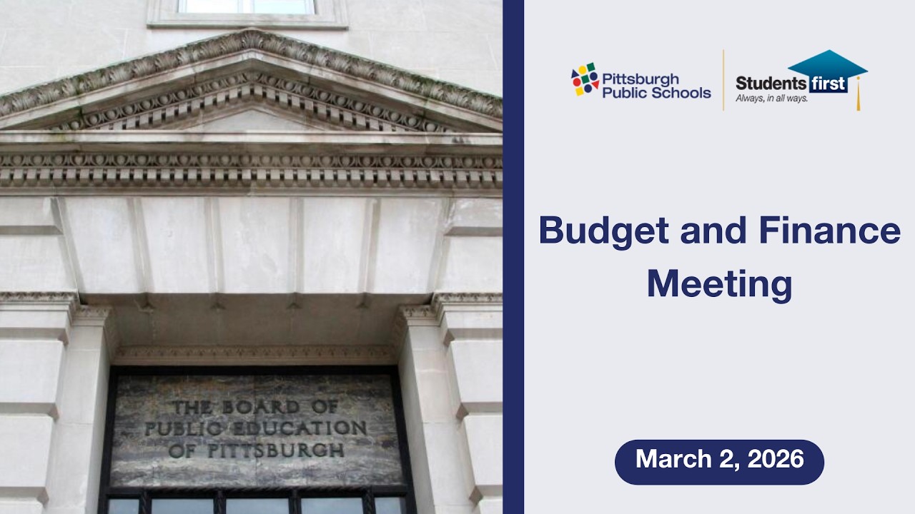 Budget and Finance Meeting - March 2, 2026