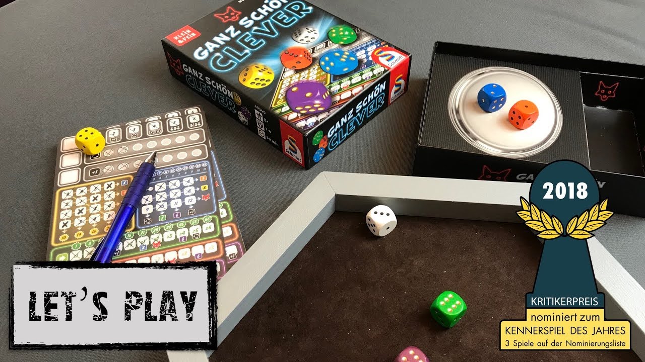 #Let’s Play - Ganz schön Clever (Schmidt 2018) - Nominiert zum Kennerspiel des Jahres 2018