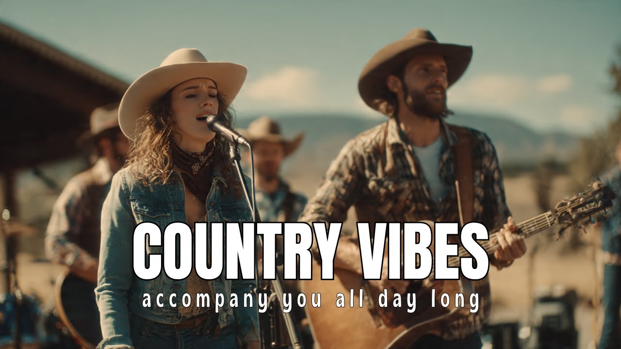 🪕 LIVE Country Love Ballads – Peaceful Acoustic Guitar & Romantic Fiddle Harmony