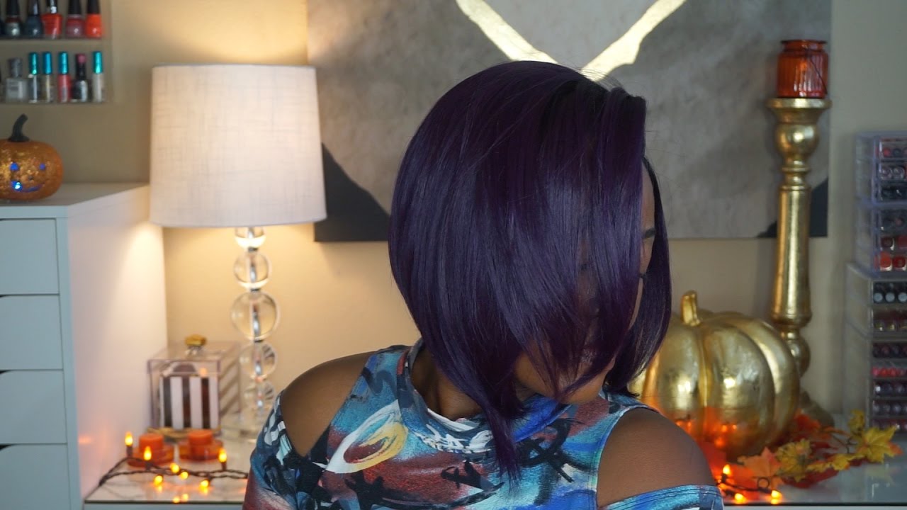 NEW NEW!!! Purple Fall Bob - Friday Night Hair GLS 51