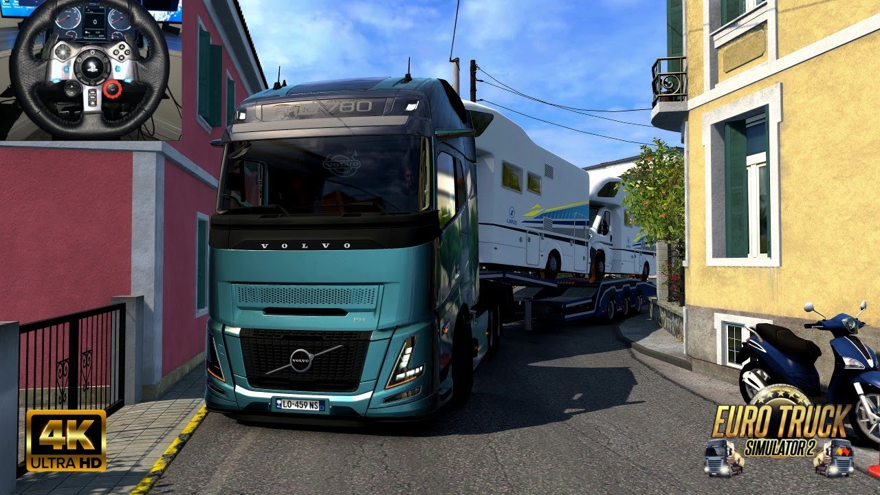 Secret Roads & Volvo FH6 Aero in ETS2 Greece DLC! Logitech G29 Gameplay
