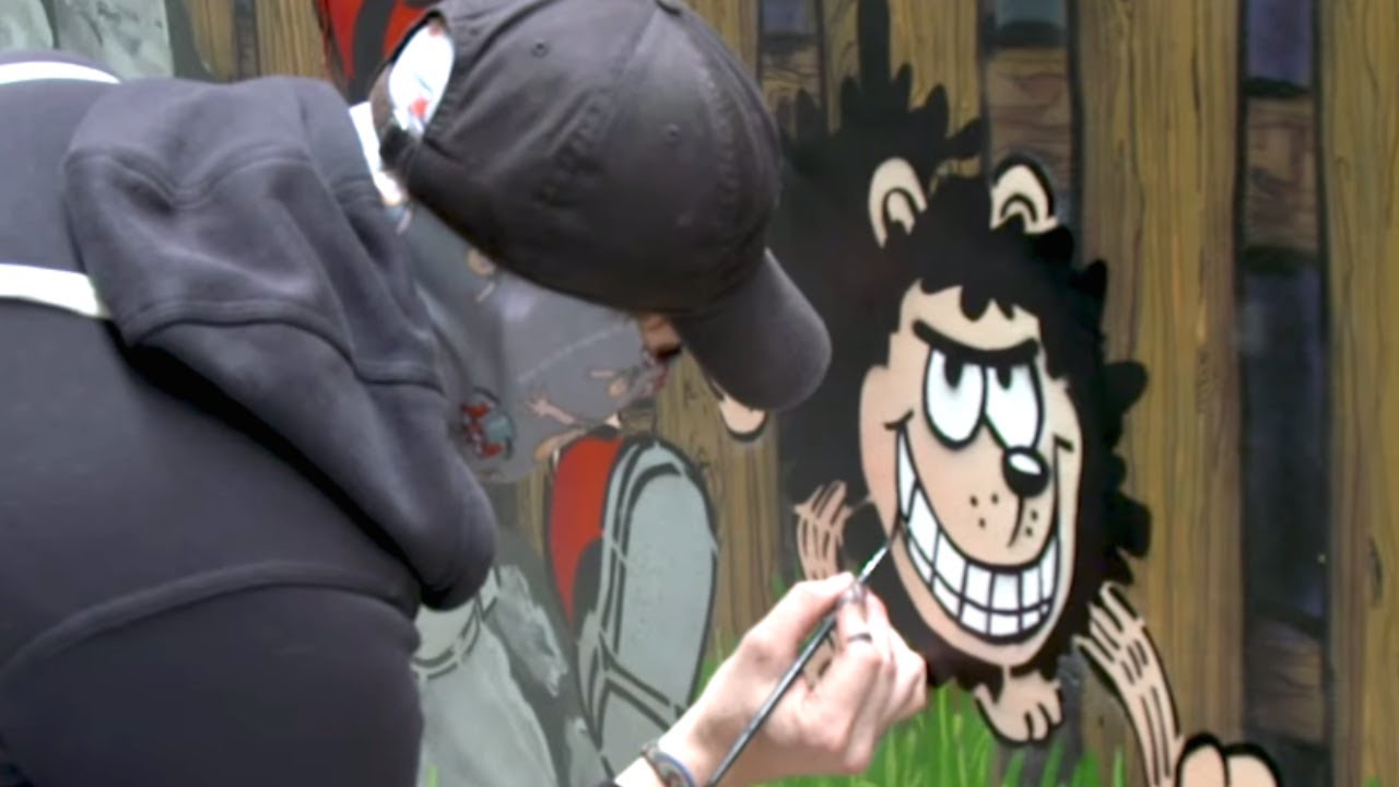 Sleek Was Here! | Graffiti Artist Visits Beano HQ | Beano