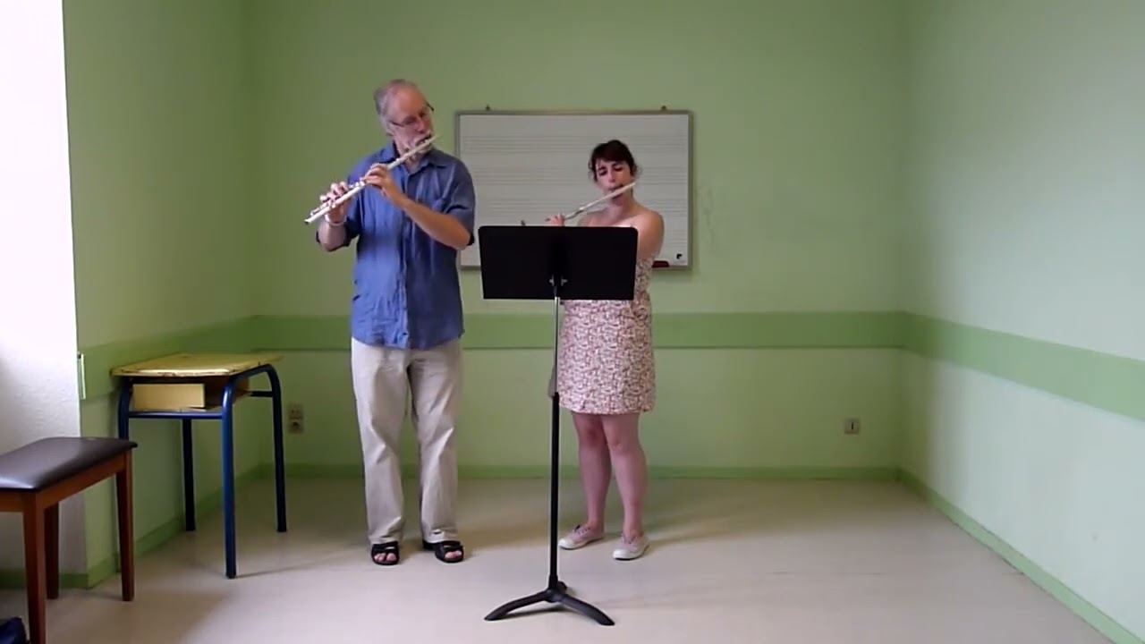 Dmitri Shostakovich: 'Gavotte' (2 flutes).