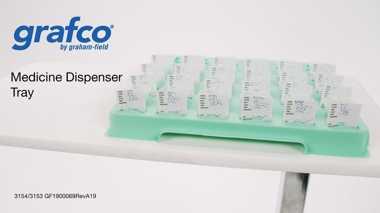 Grafco&reg; Medicine Dispenser Tray