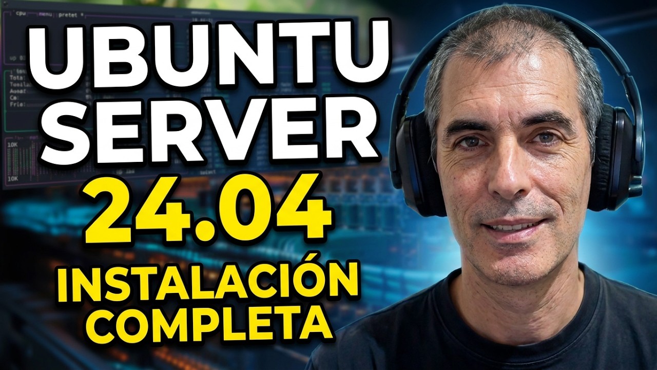 Como instalar y configurar Ubuntu Server 24.04 - Tutorial COMPLETO