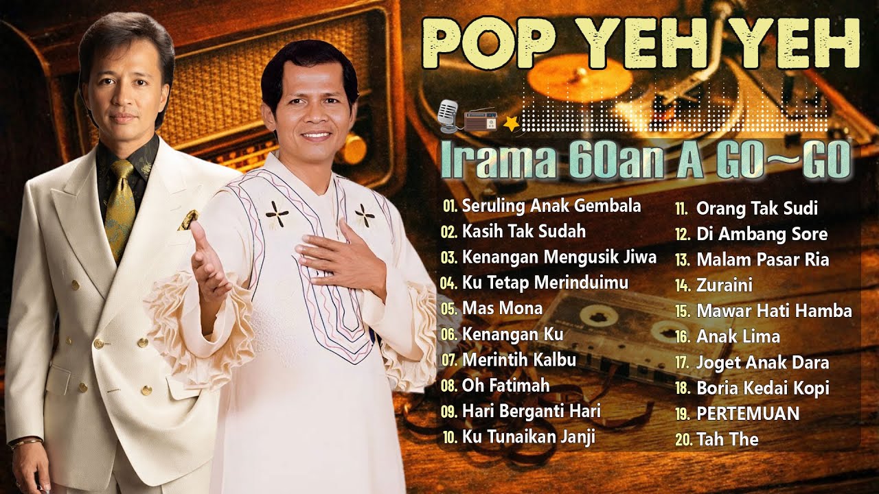 Pilihan Pop Yeh Yeh 60an 📻 Irama Klasik Sepanjang Zaman