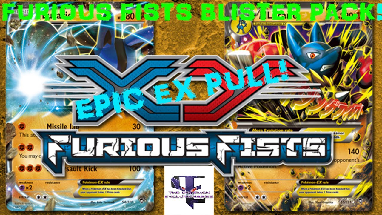INCREDIBLE FURIOUS FISTS BLISTER PACK!! (EPIC EX PULL!!)