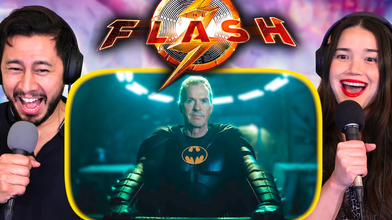 THE FLASH Trailer 2 Reaction! | Ezra Miller, Michael Keaton, Ben Affleck | DC