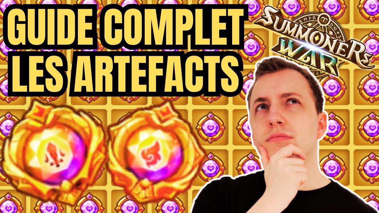 GUIDE COMPLET SUR LES ARTEFACTS ! LESQUELS GARDER ? COMMENT ÇA MARCHE ? (Summoners war)