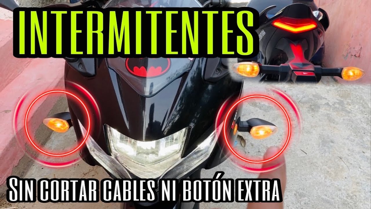 Como poner Intermitentes a tu moto fácil y rápido sin perder tu garantía / Destructor Biker
