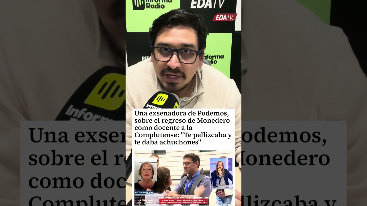 El doble rasero de la UCM: Monedero vuelve a dar clases sin que se haya resuelto su investigación