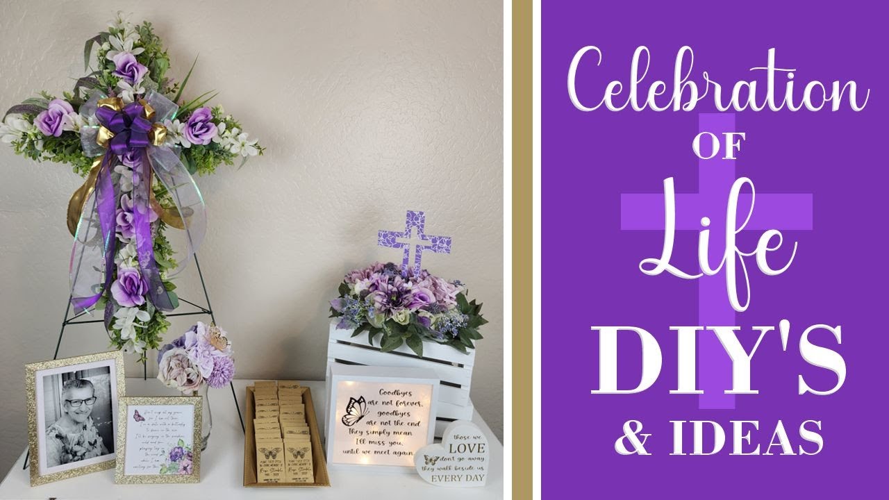 Celebration of Life DIY's & IDEAS | BUTTERFLY Theme | Memorial Ideas | SYMPATHY Arrangement & Gifts