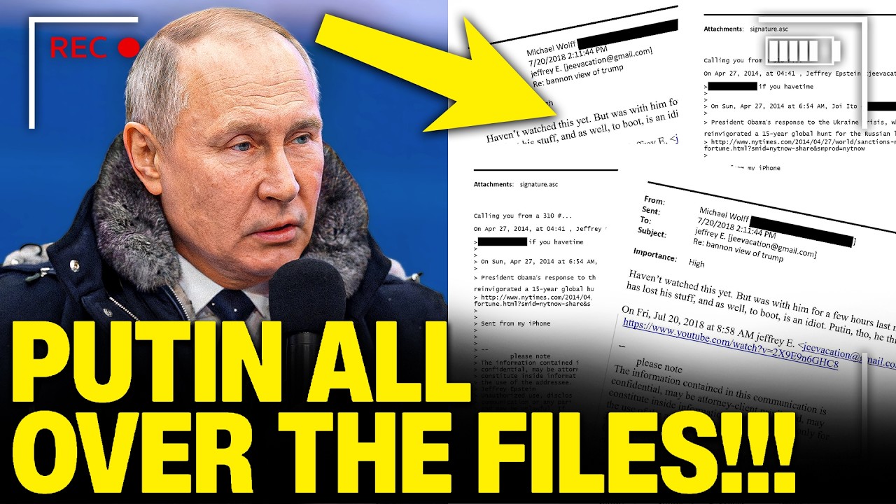 Putin is SCREWED... EPSTEIN Files Expose where Putin is Hiding Money