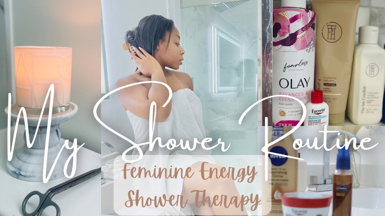 MY SUPER AFFORDABLE MORNING SHOWER & BODY CARE ROUTINE | SELF CARE + HYGIENE TIPS | FEMININE ENERGY