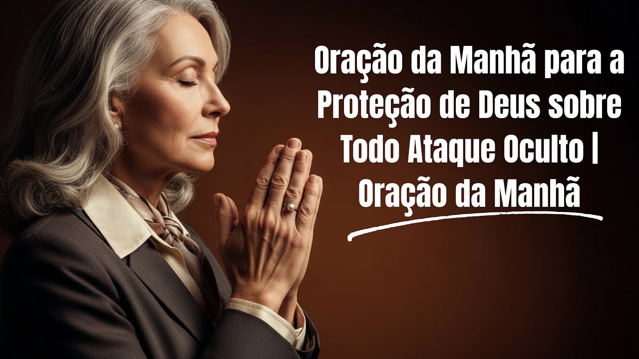 Oração da Manhã para a Proteção de Deus sobre Todo Ataque Oculto | Oração da Manhã