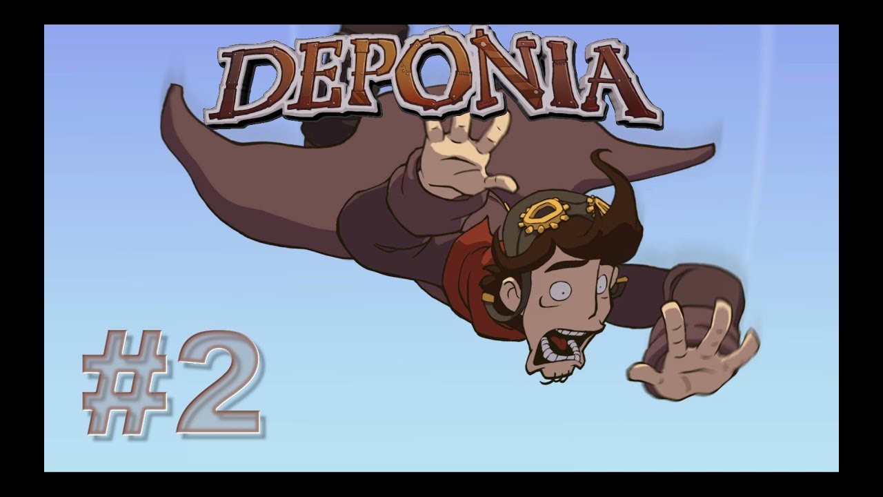 Deponia Walkthrough Part 2 Back in Deponia