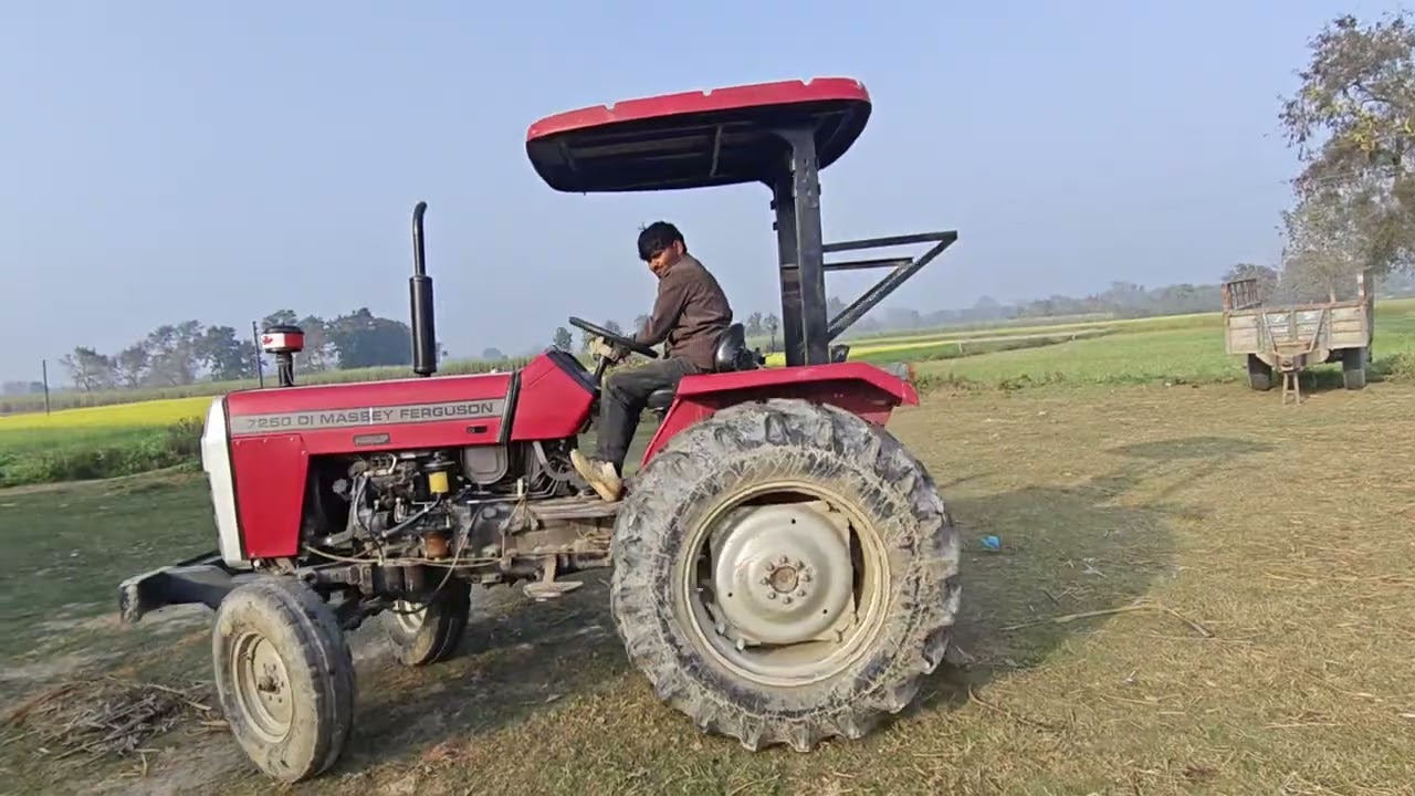 Tractor itna Khatarnak tarike se bhai ne nachaya Tyre mein se Dua Nikal aaya